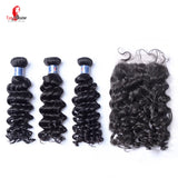 5" x 5" Lace Closure Deep Wave