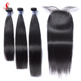 5" x 5" Lace Closure Straight